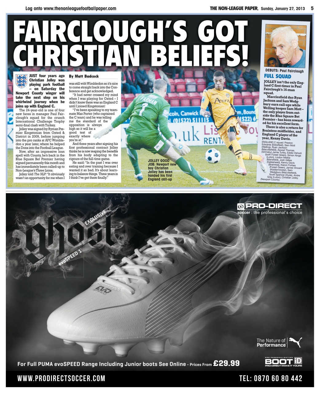 The Non-League Football Paper Preview Pages