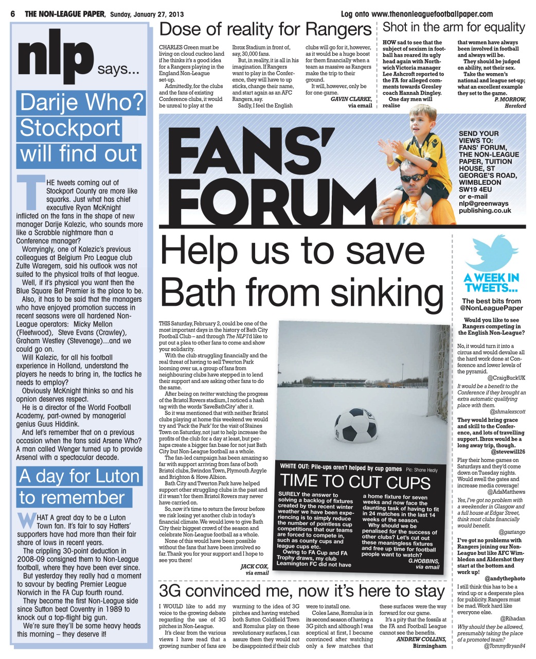 The Non-League Football Paper Preview Pages