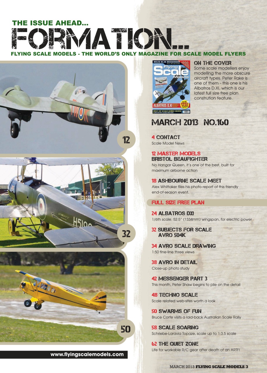 Flying Scale Models Preview Pages