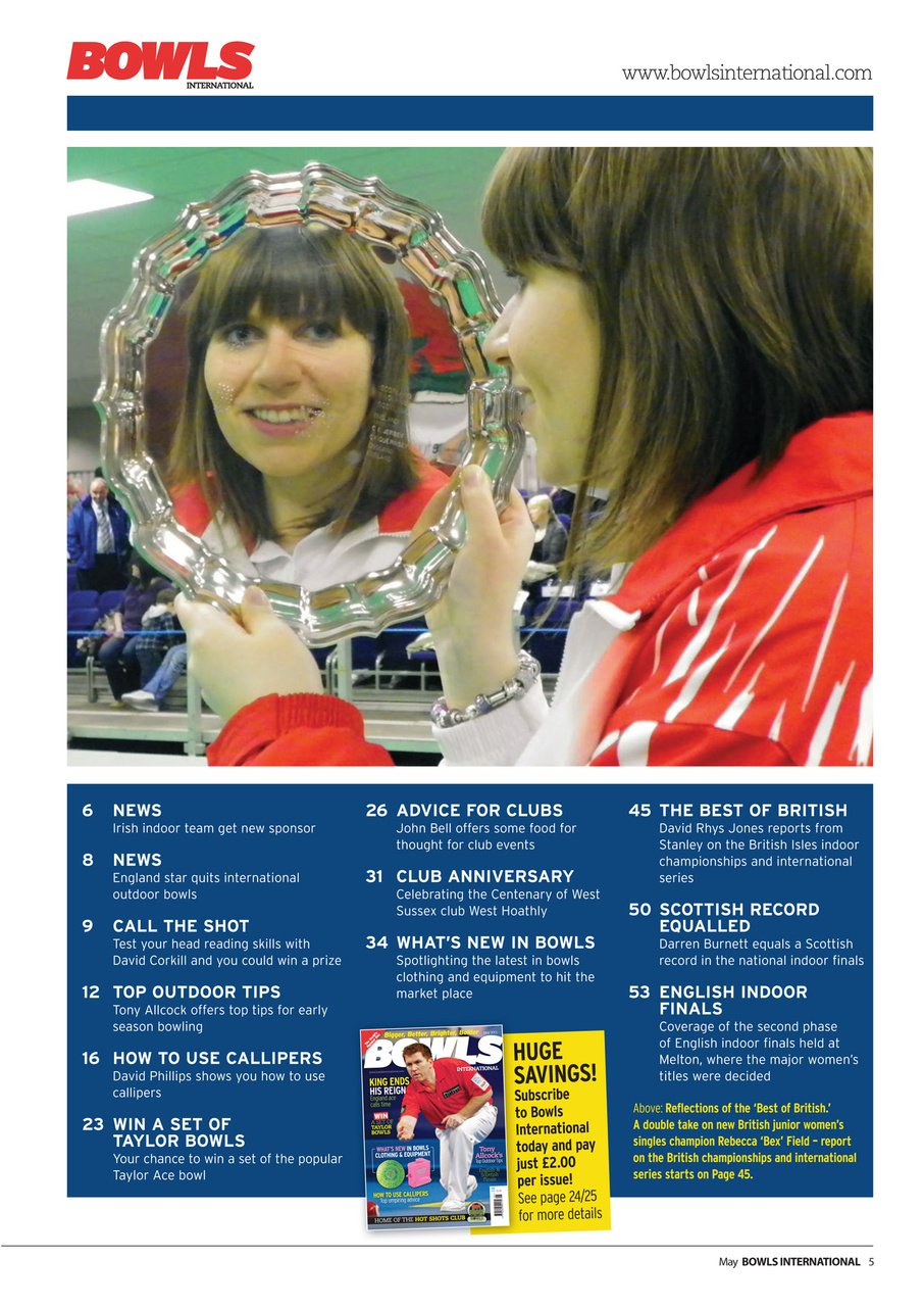 Bowls International Preview Pages