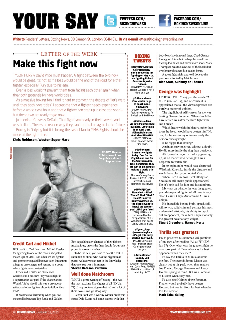 Boxing News Preview Pages
