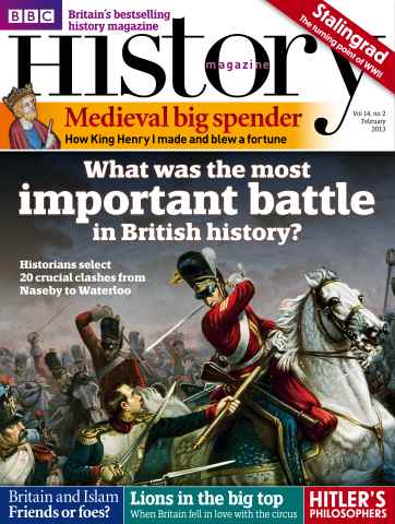 BBC History Magazine issue February 2013