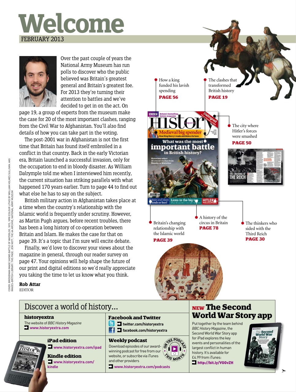 History Extra Magazine Preview Pages