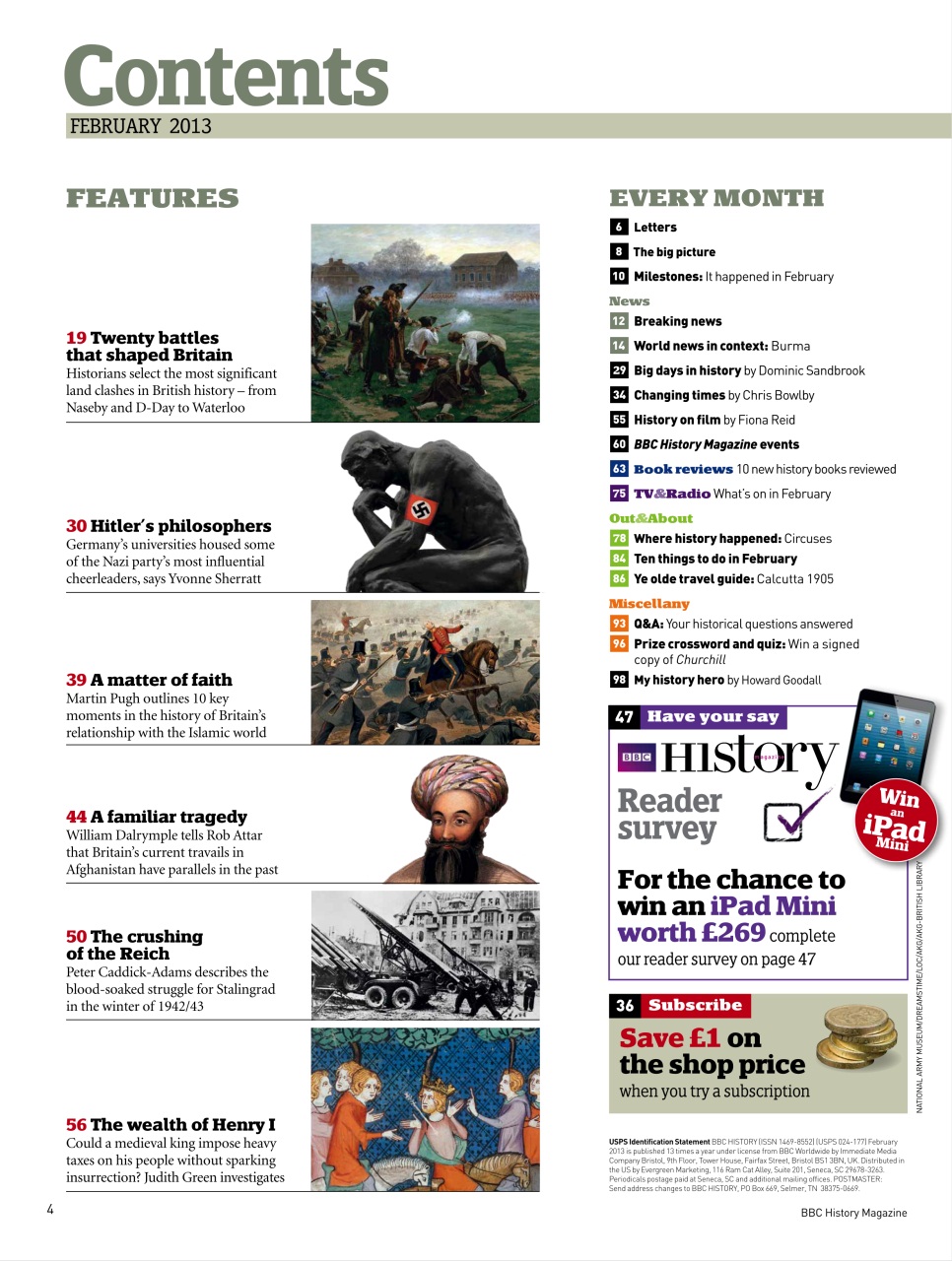 History Extra Magazine Preview Pages