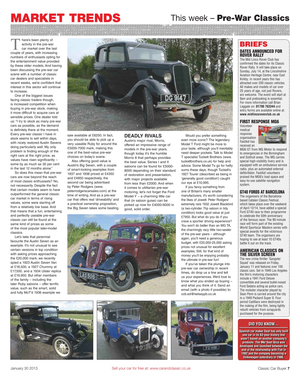 Classic Car Buyer Preview Pages