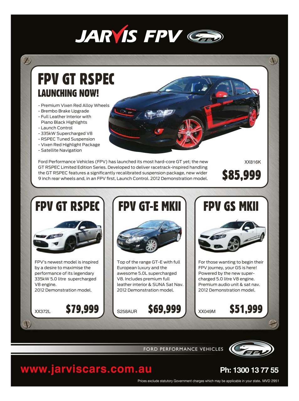 JUST CARS Preview Pages