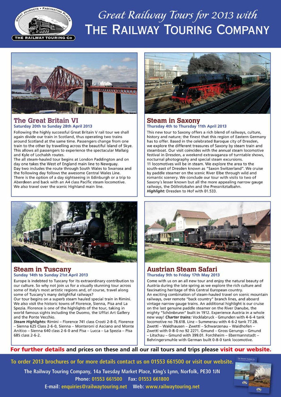 Railway Magazine Preview Pages
