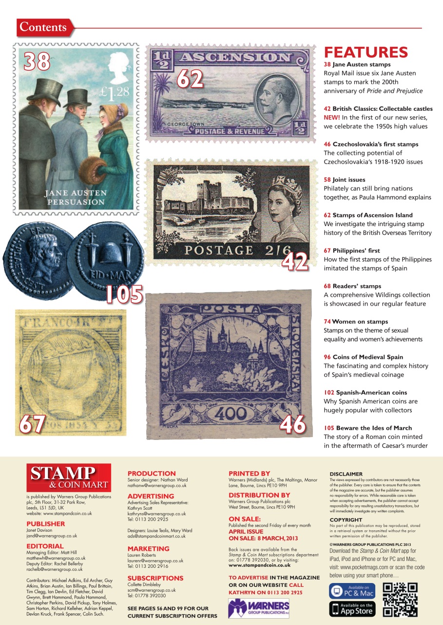 Stamp Collector Preview Pages