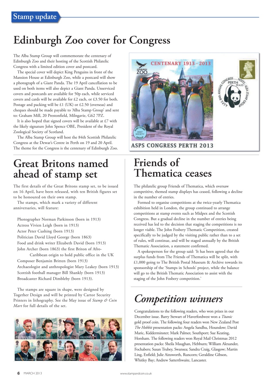 Stamp Collector Preview Pages