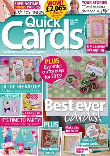 Quick Cards Made Easy issue 