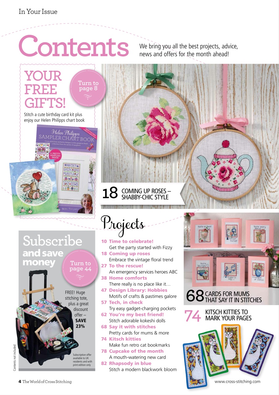 The World of Cross Stitching Preview Pages