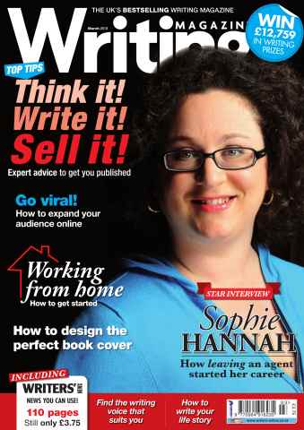 Writing Magazine issue Writing Magazine march