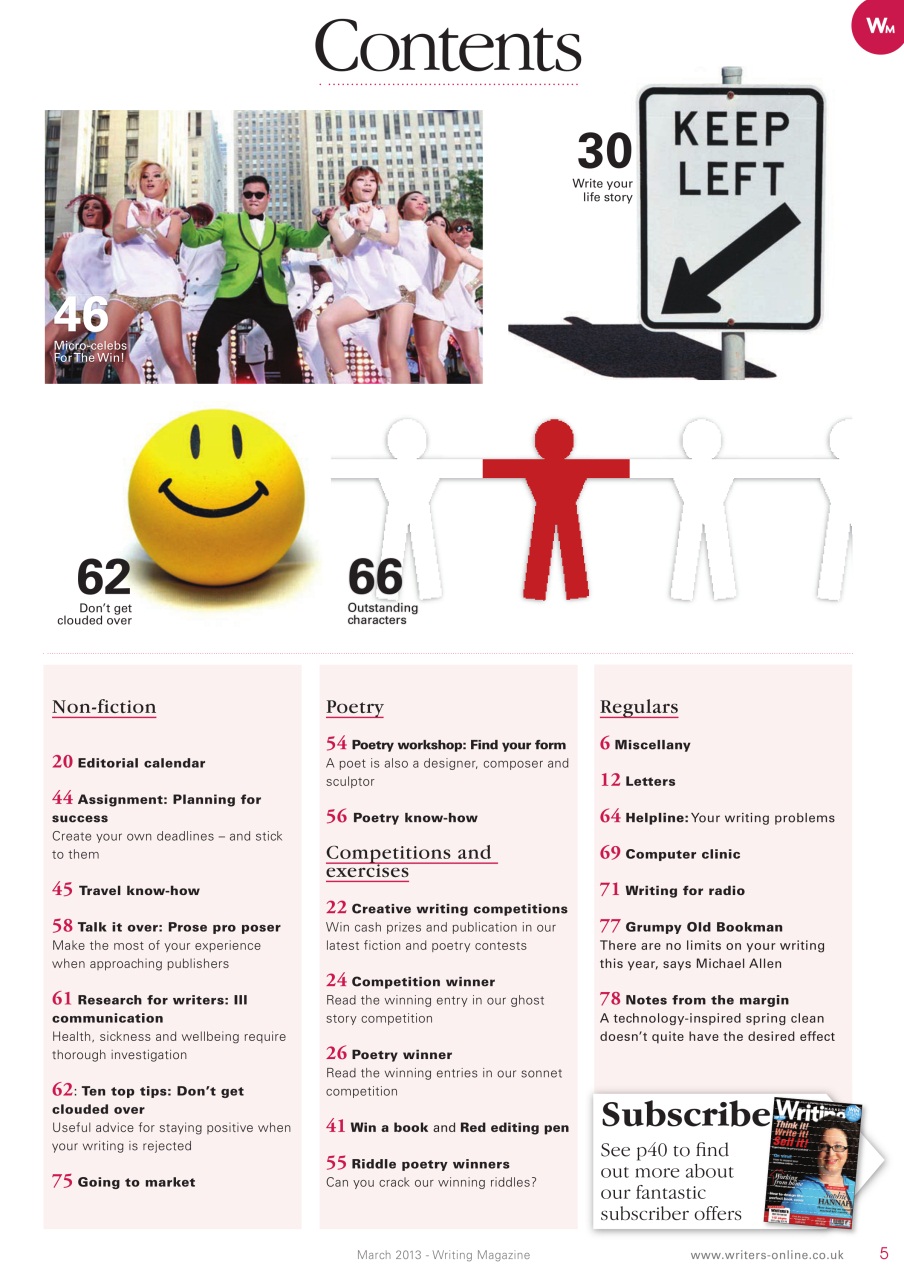 Writing Magazine Preview Pages