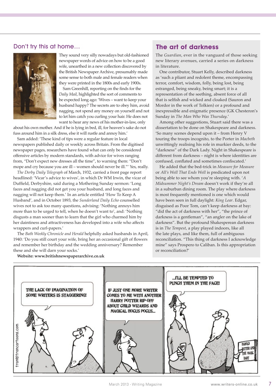 Writing Magazine Preview Pages