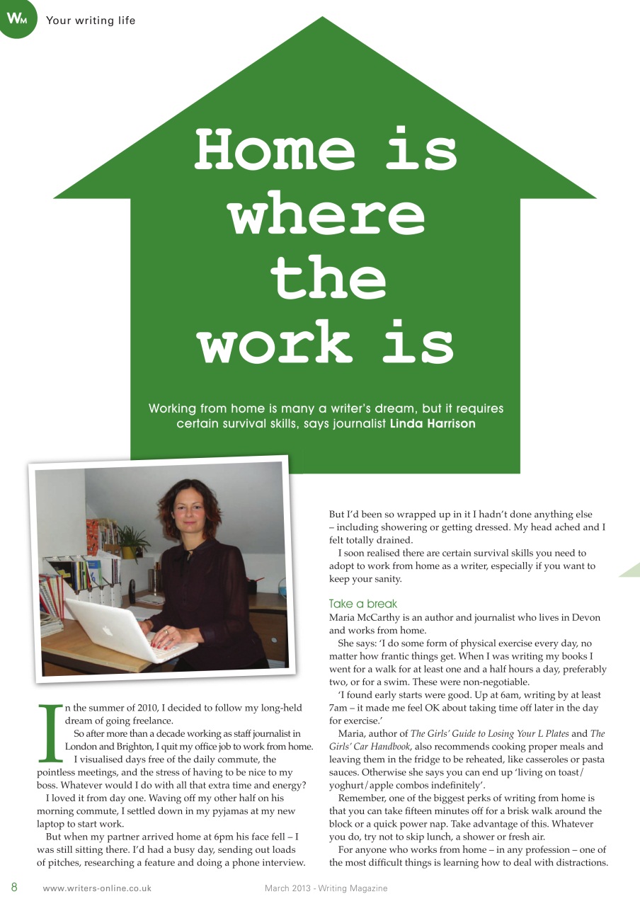 Writing Magazine Preview Pages