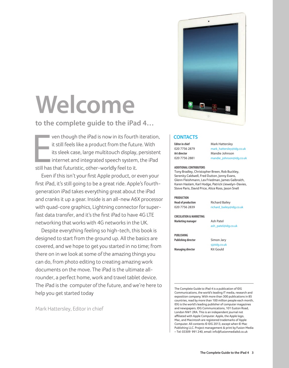 iPad and iPhone User Preview Pages