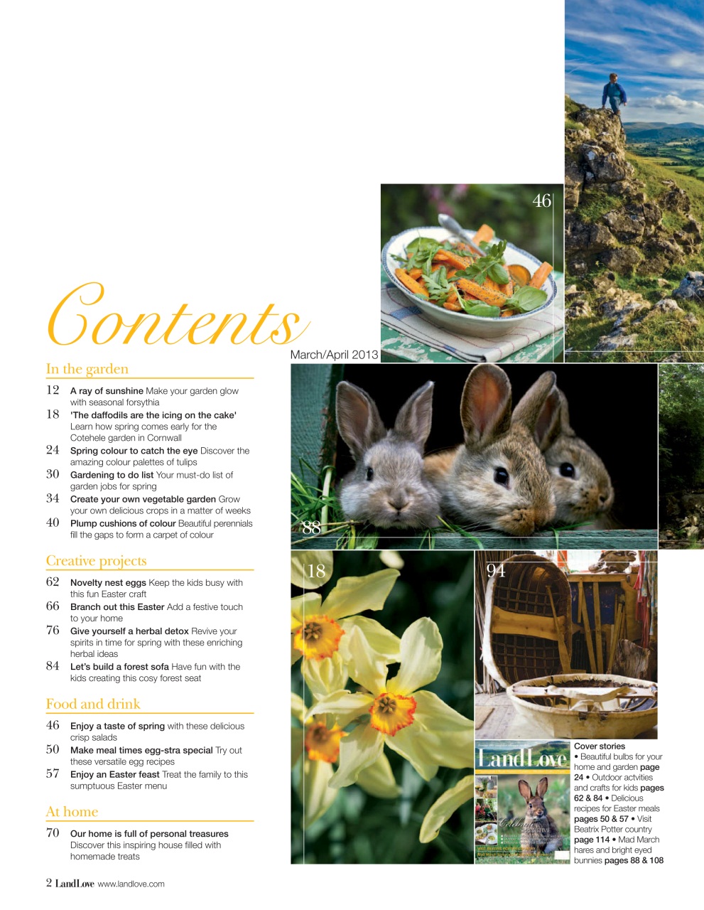 LandLove Magazine Preview Pages