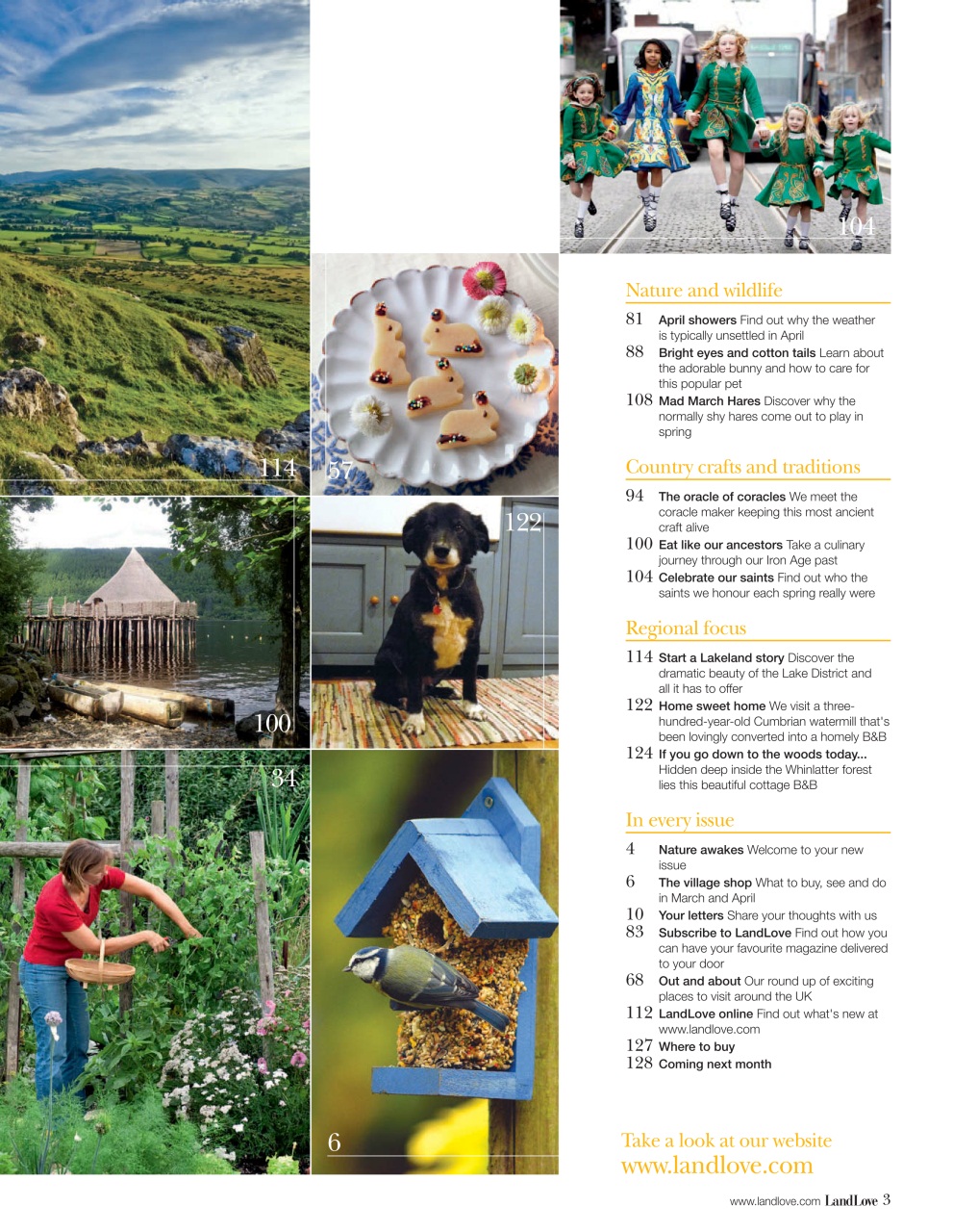 LandLove Magazine Preview Pages