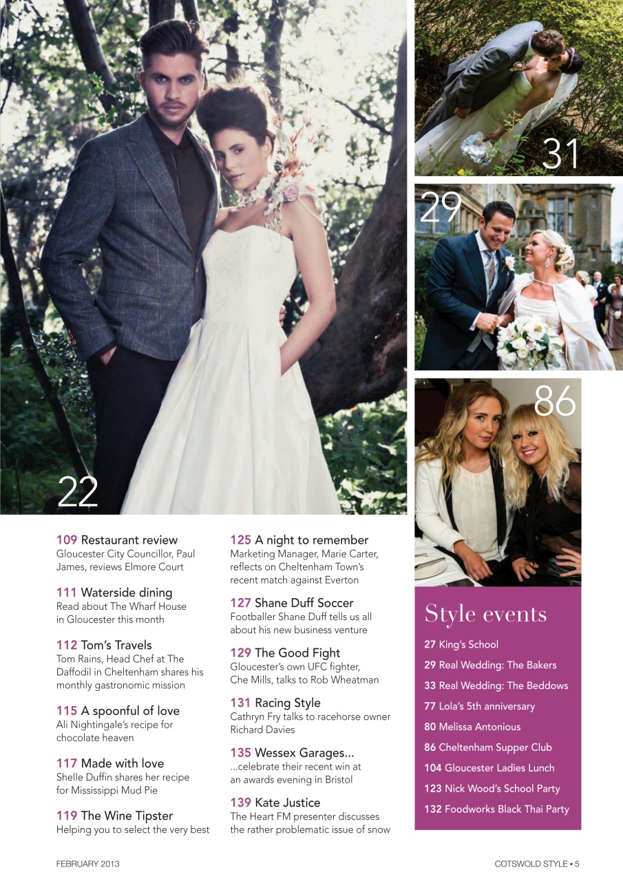 Cotswold Style Preview Pages