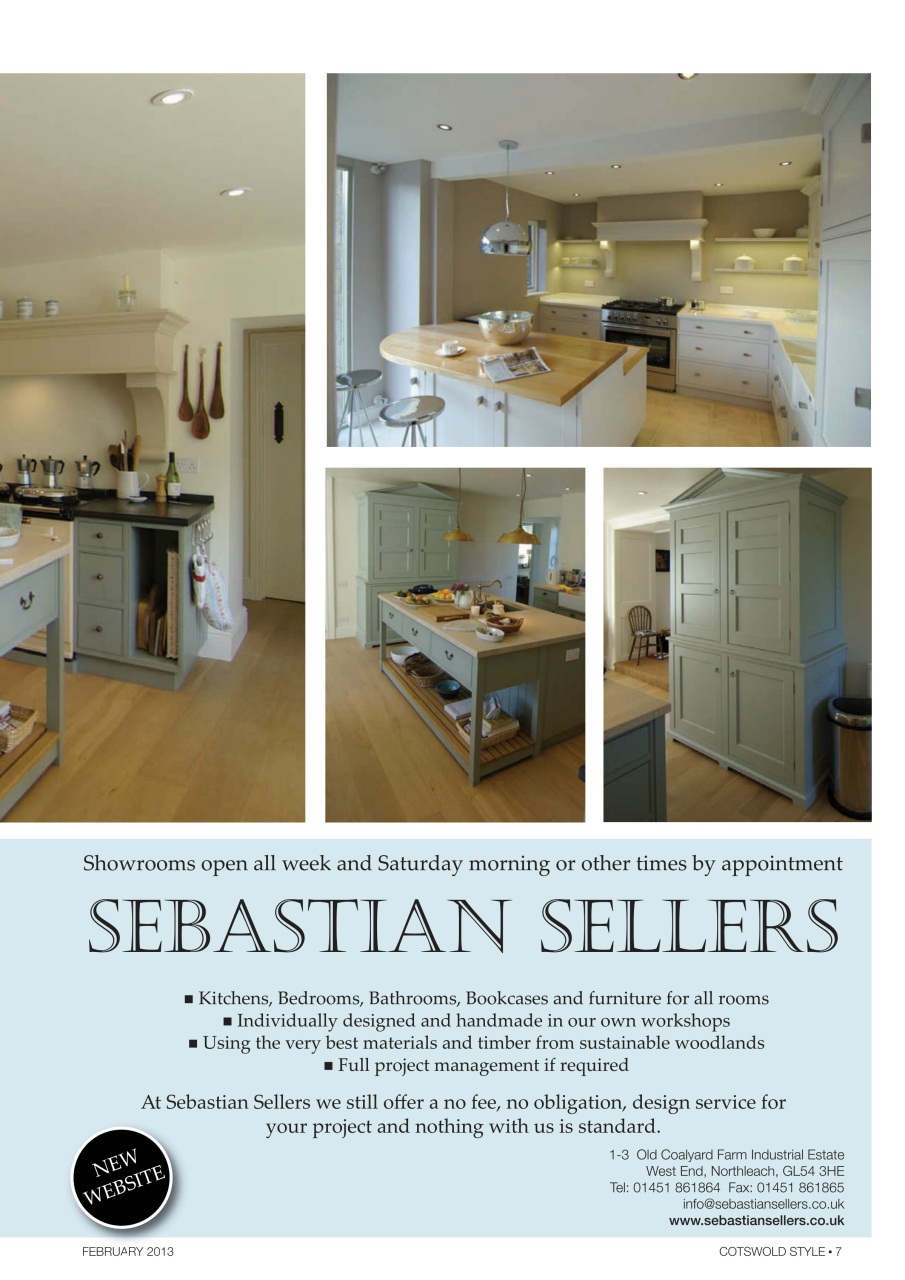 Cotswold Style Preview Pages