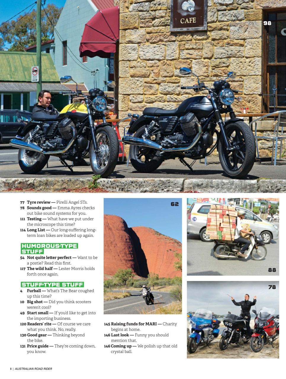 Australian Road Rider Preview Pages