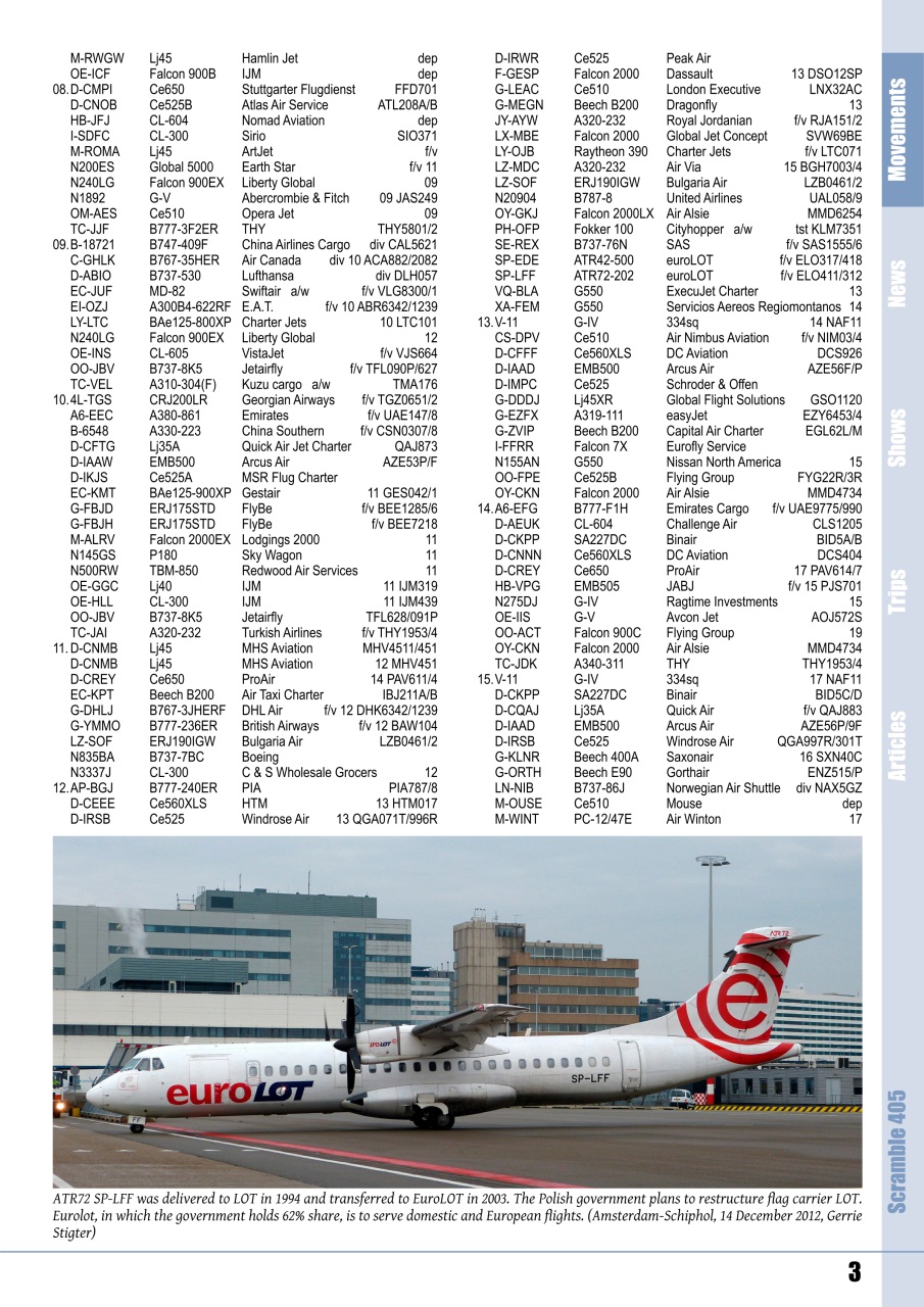 Scramble Magazine Preview Pages