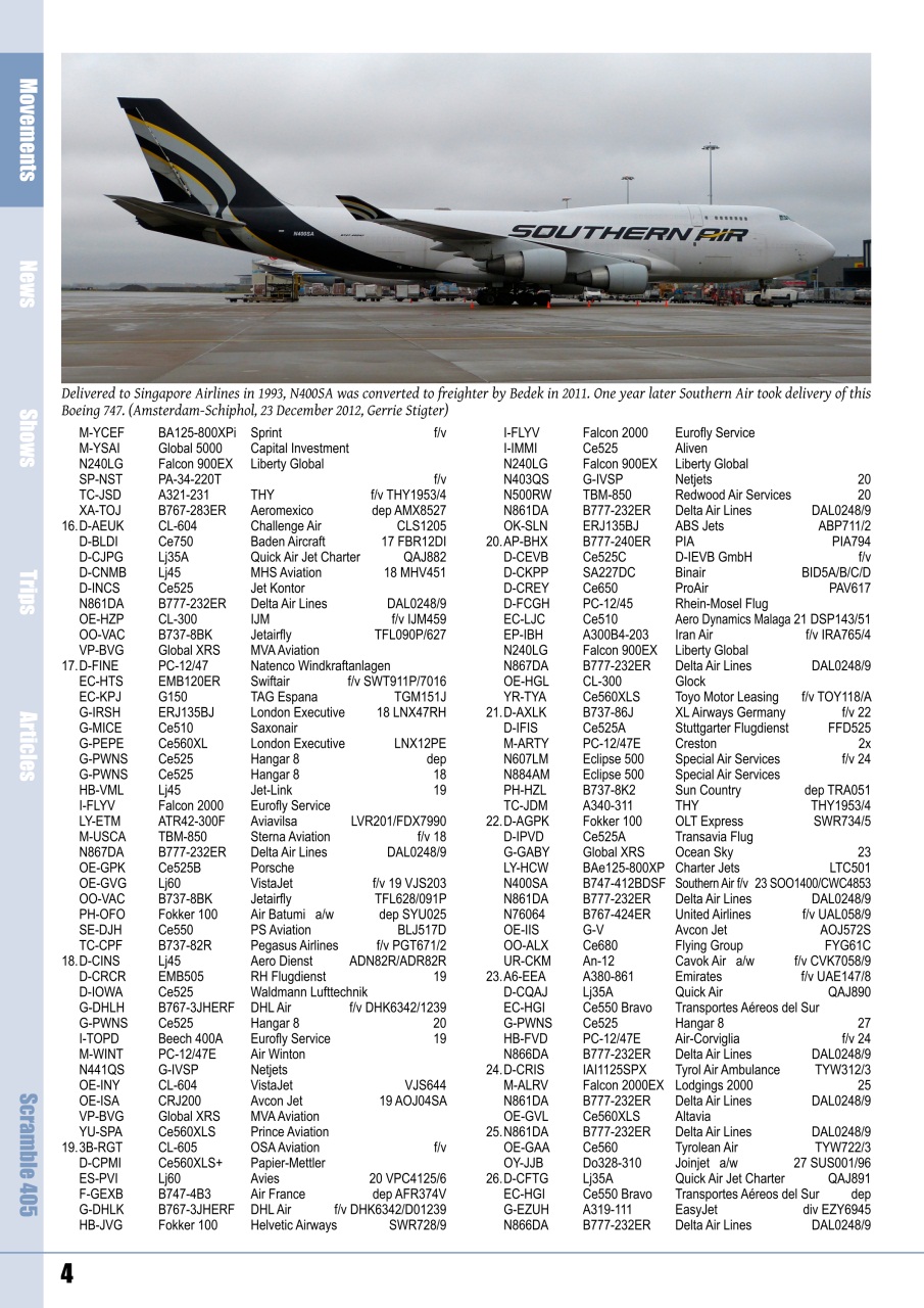 Scramble Magazine Preview Pages