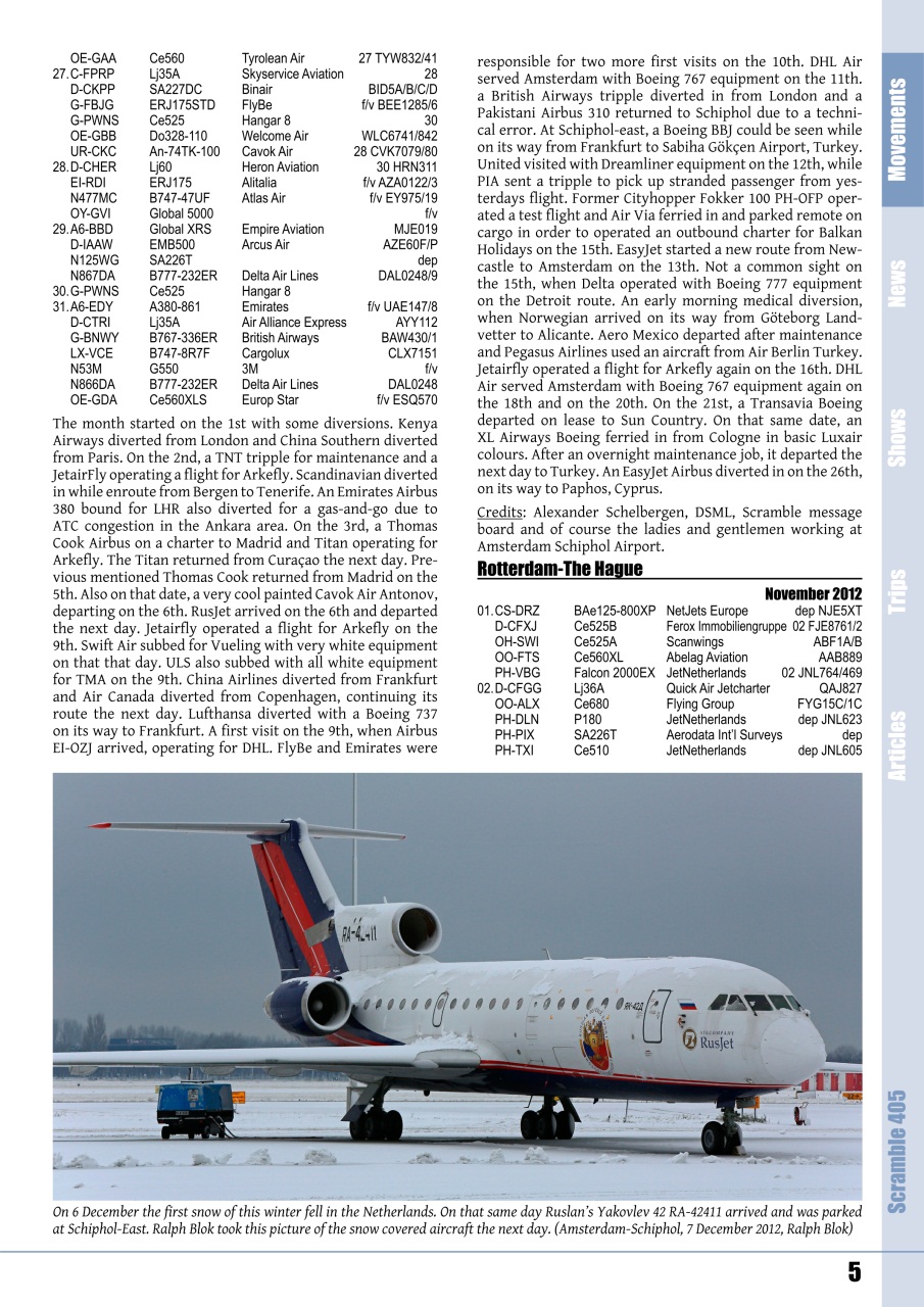 Scramble Magazine Preview Pages