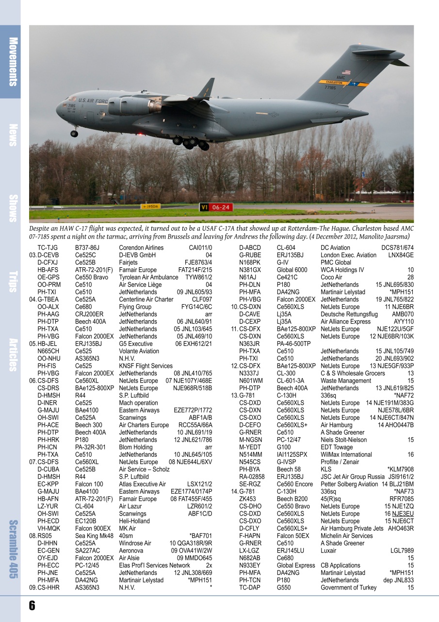 Scramble Magazine Preview Pages