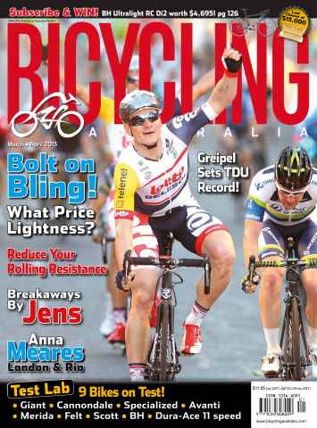 Bicycling Australia issue March April 2013
