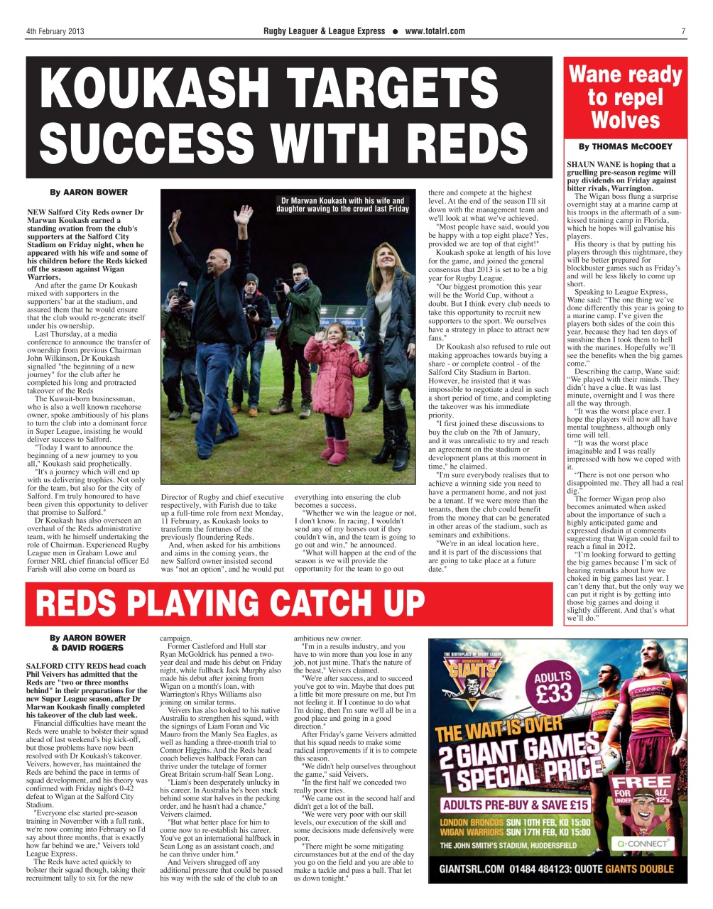 League Express Preview Pages