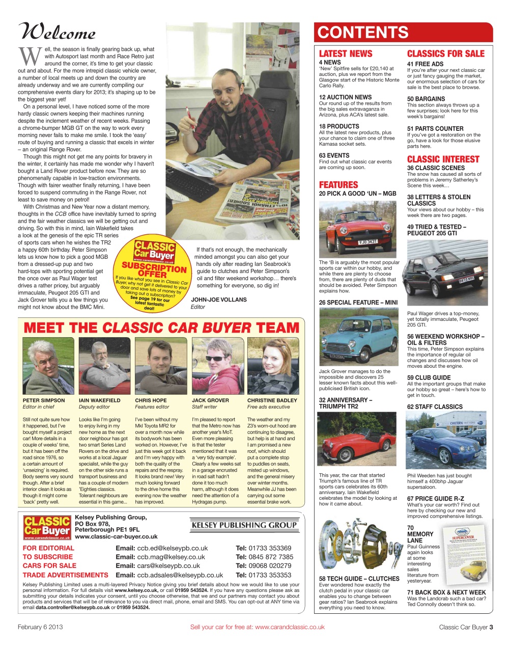 Classic Car Buyer Preview Pages