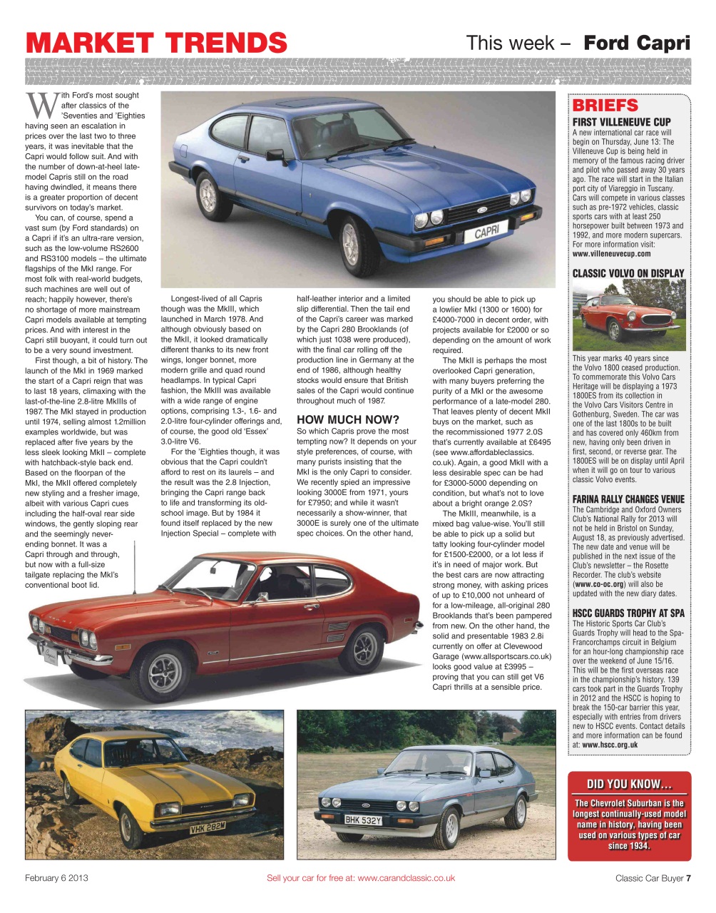 Classic Car Buyer Preview Pages