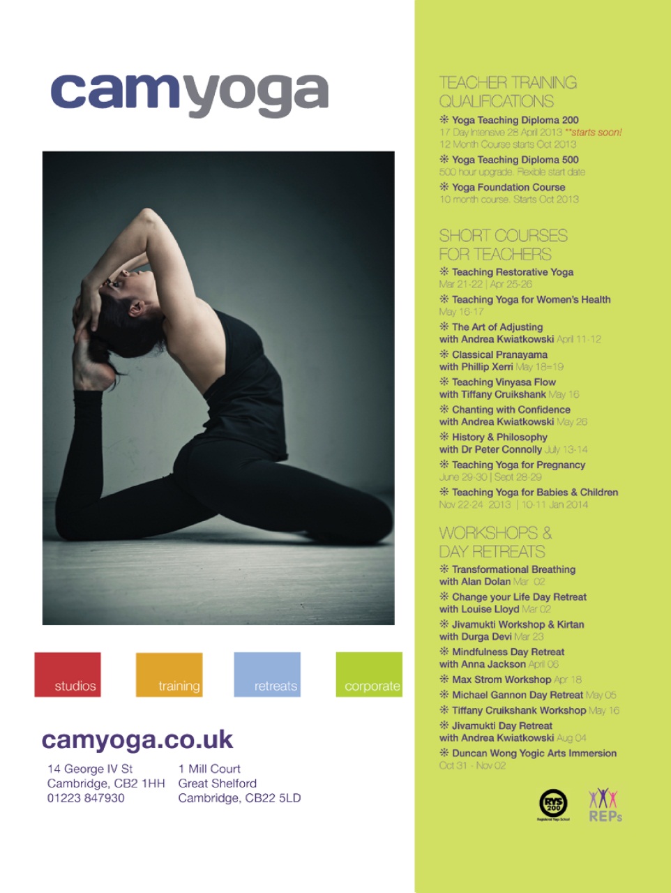 OM Yoga Magazine Preview Pages