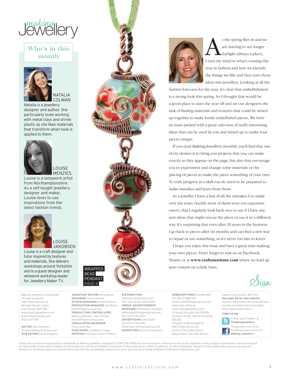 Making Jewellery Preview Pages