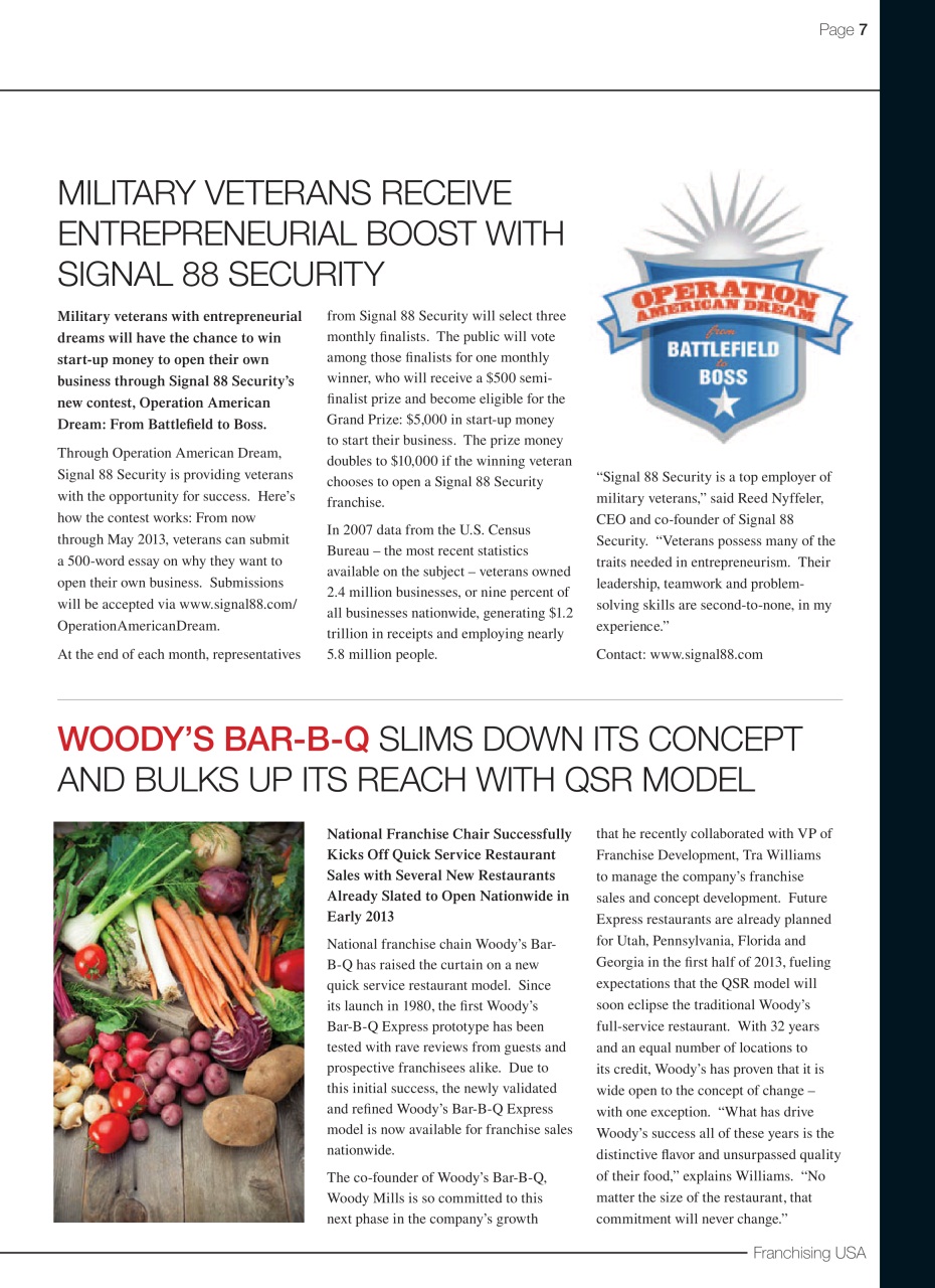 Franchising USA Preview Pages