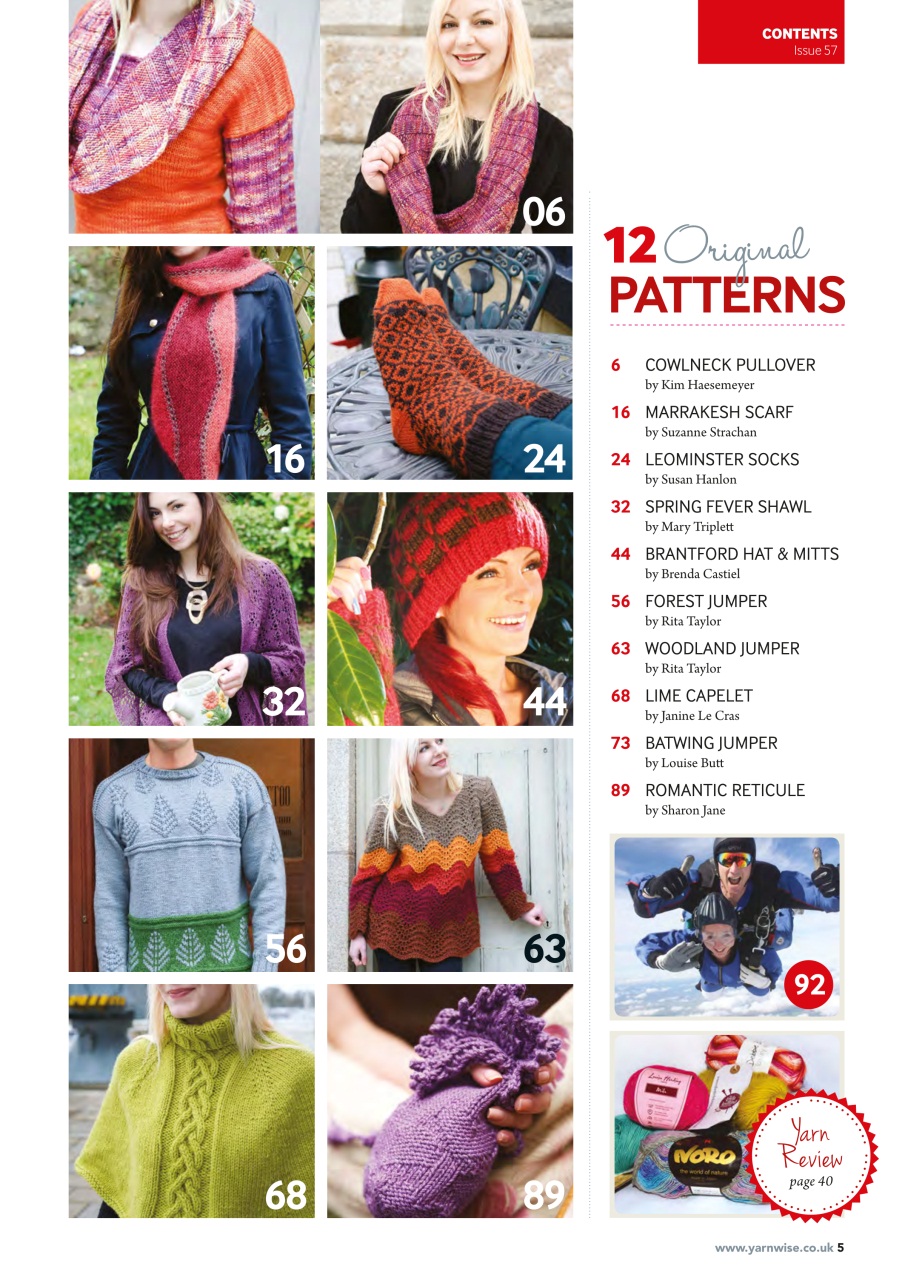 Yarnwise Preview Pages