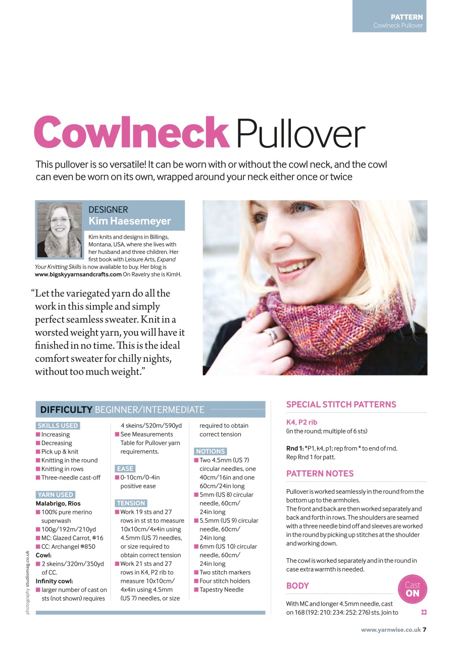 Yarnwise Preview Pages