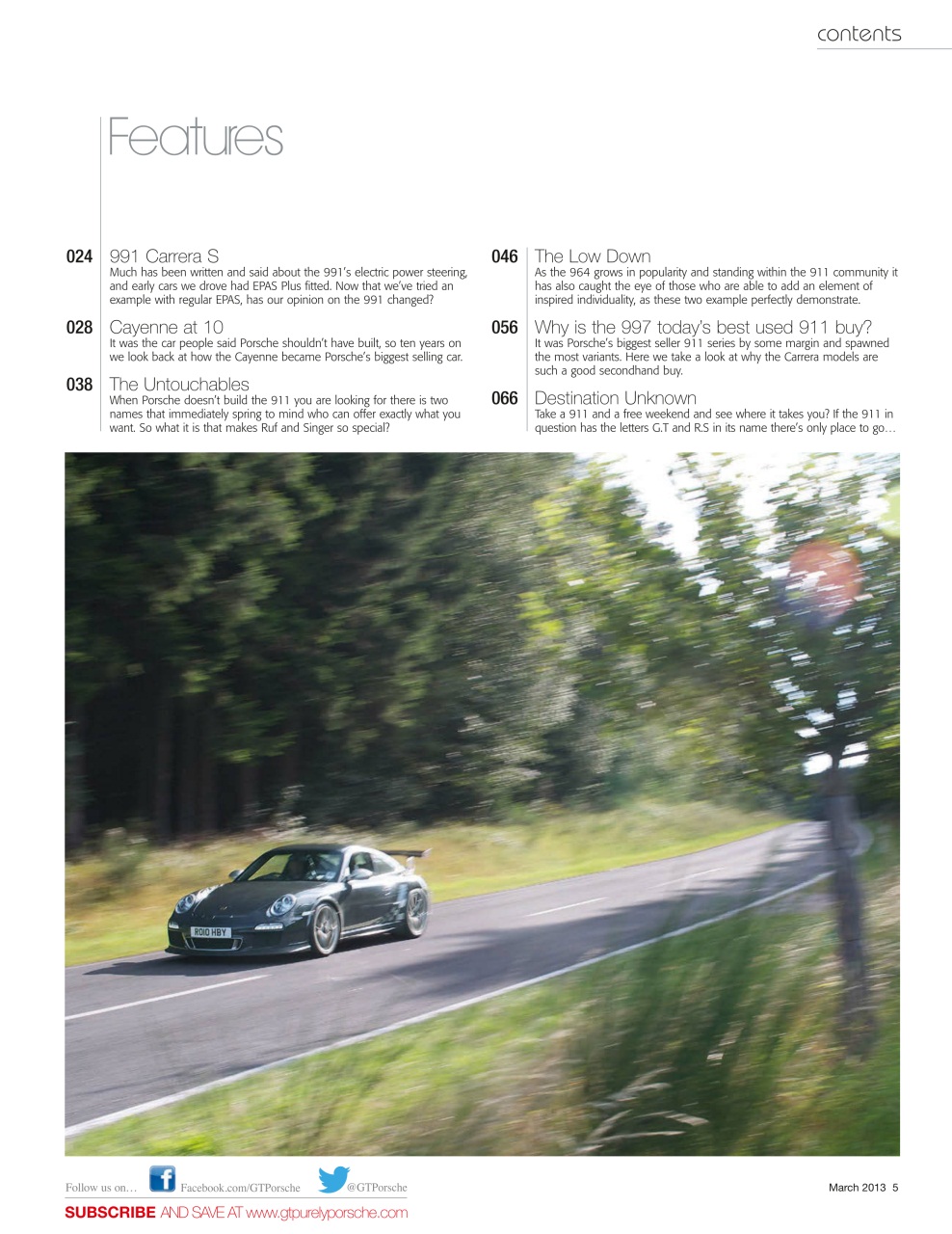 GT Porsche Preview Pages