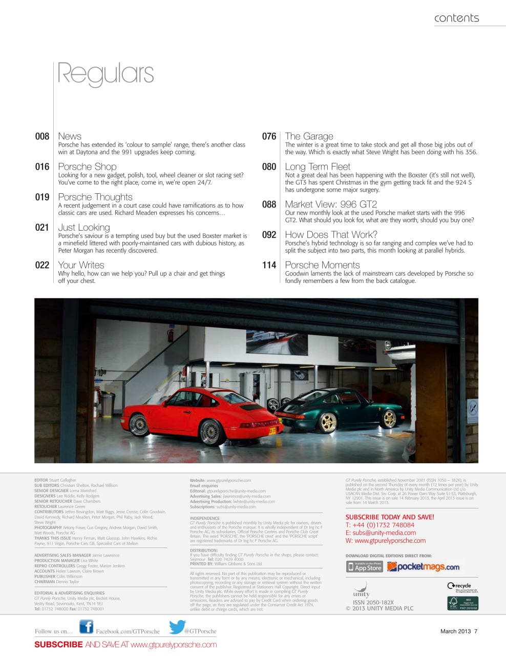 GT Porsche Preview Pages