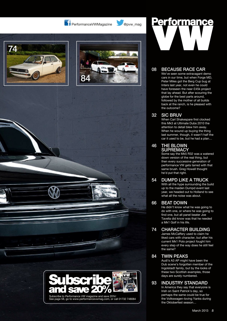 Performance VW Preview Pages