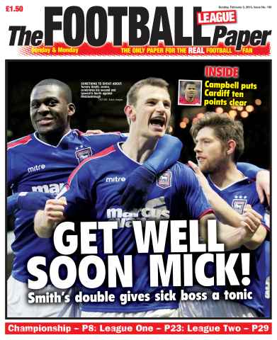 The Football League Paper issue 3rd February 2013