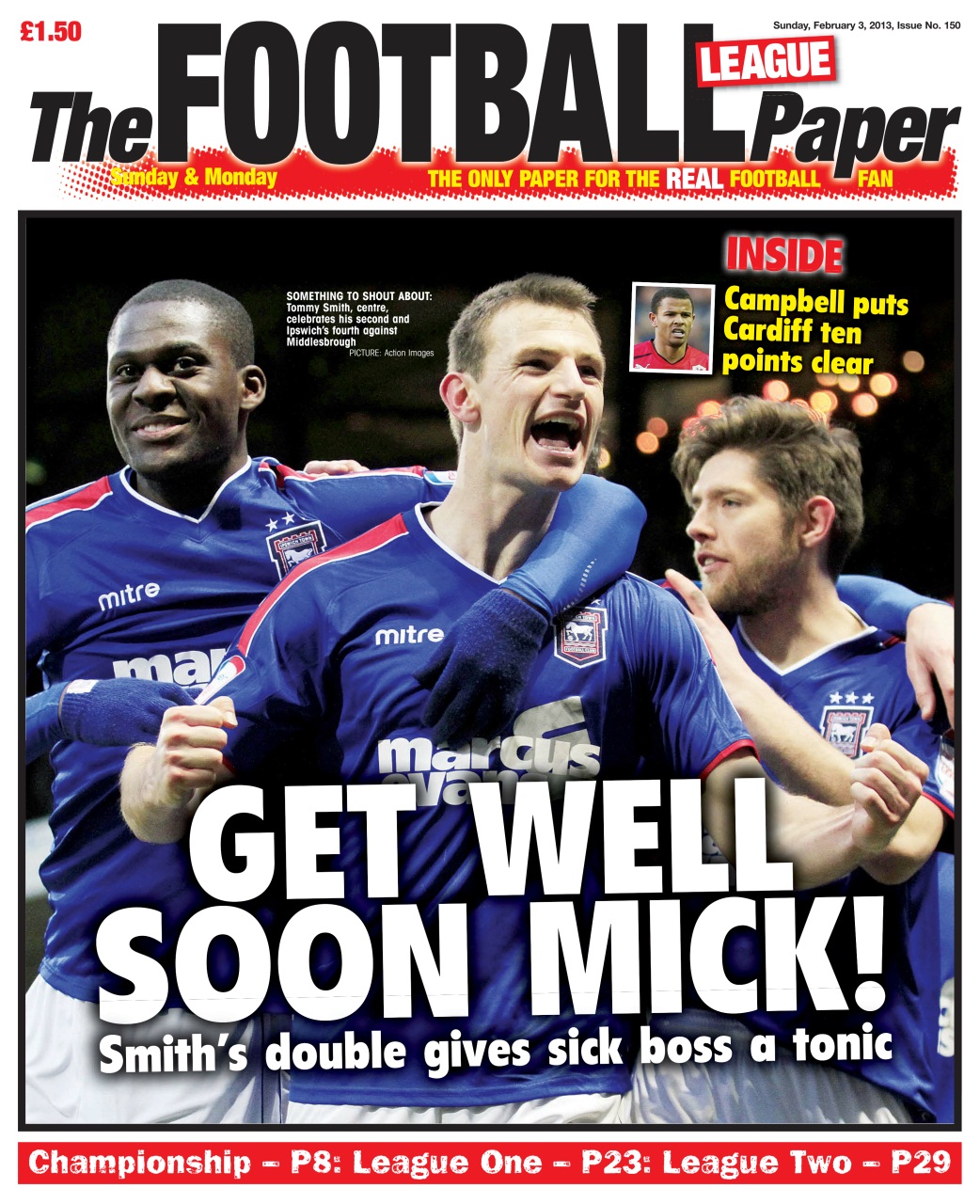 The Football League Paper Preview Pages