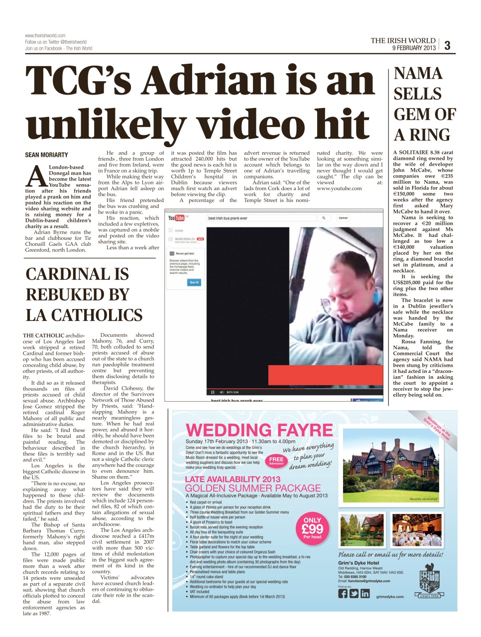 Irish World Preview Pages