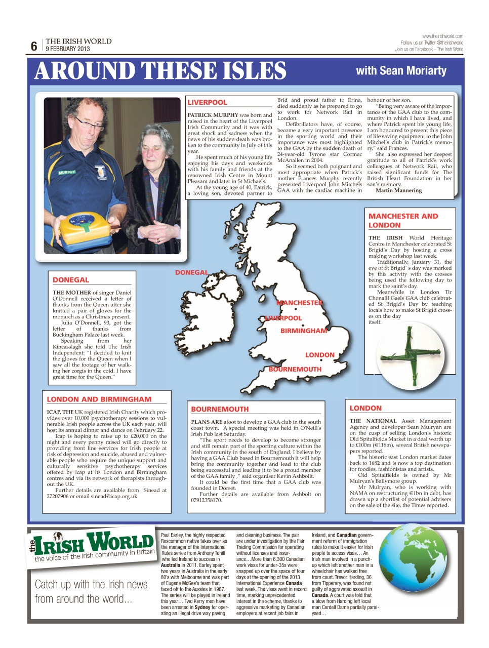 Irish World Preview Pages