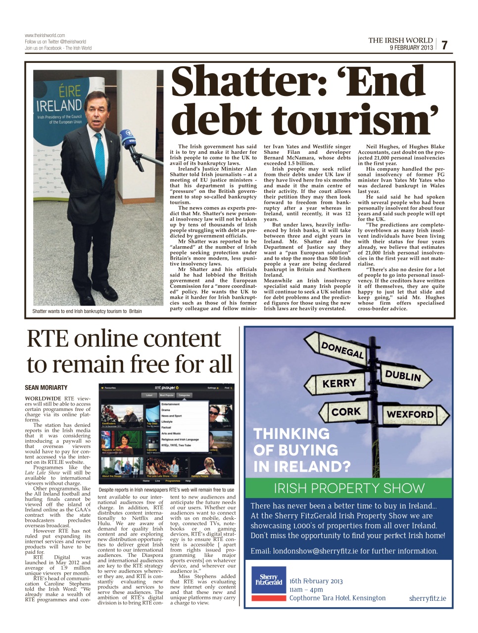 Irish World Preview Pages