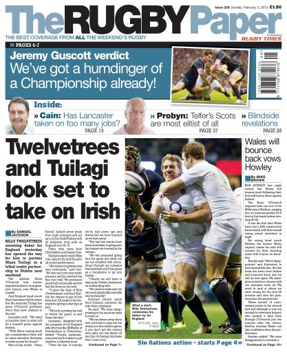 The Rugby Paper issue 