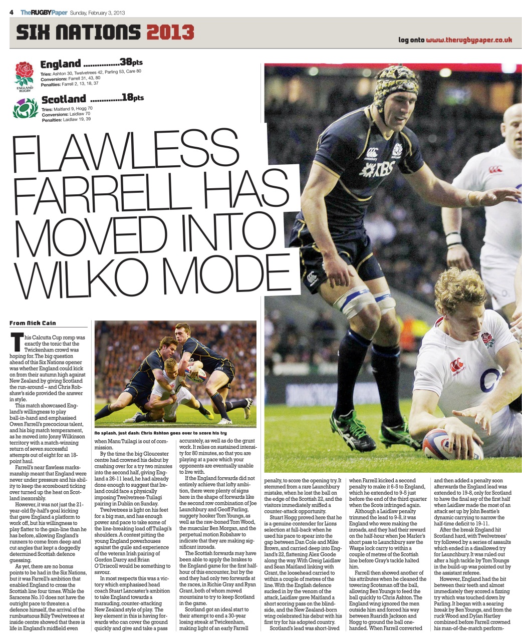 The Rugby Paper Preview Pages