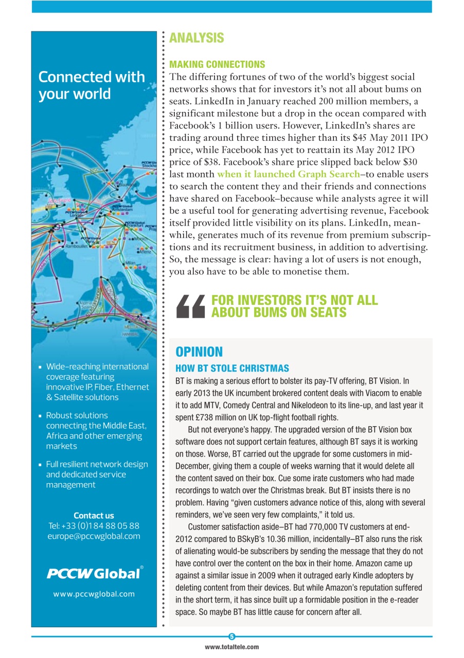 Total Telecom Preview Pages