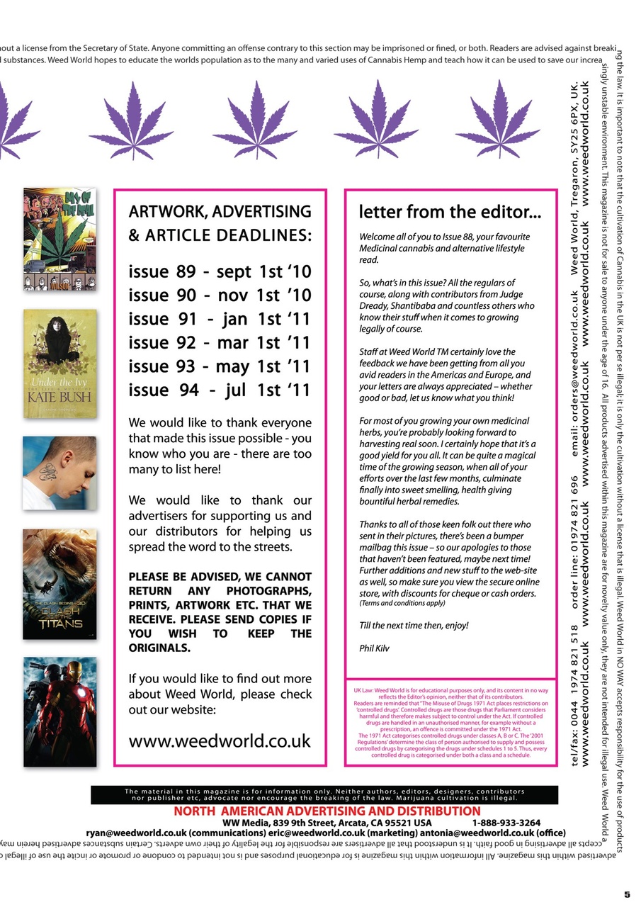 Weed World Preview Pages